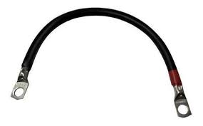 CABLE BATERIA TERMINAL 20&quot; NEGRO