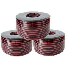 CABLE PARLANTE #18 (X METRO) (ROJO - NEGRO)