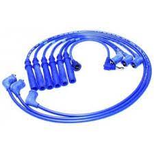 CABLES BUJIAS  TOY. 4RUNNER / HILUX 3VZE 3.0 (87-92) (CHUPON DE HULE EN LA TAPA) (NGK)